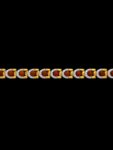 Om rudraksha bracelet