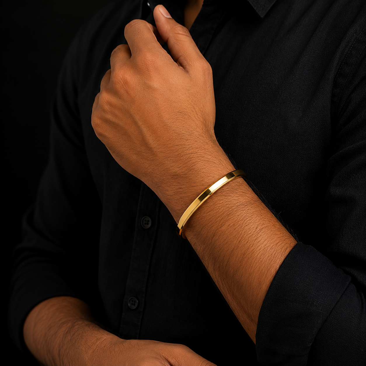 Elite gold kada - Image 2