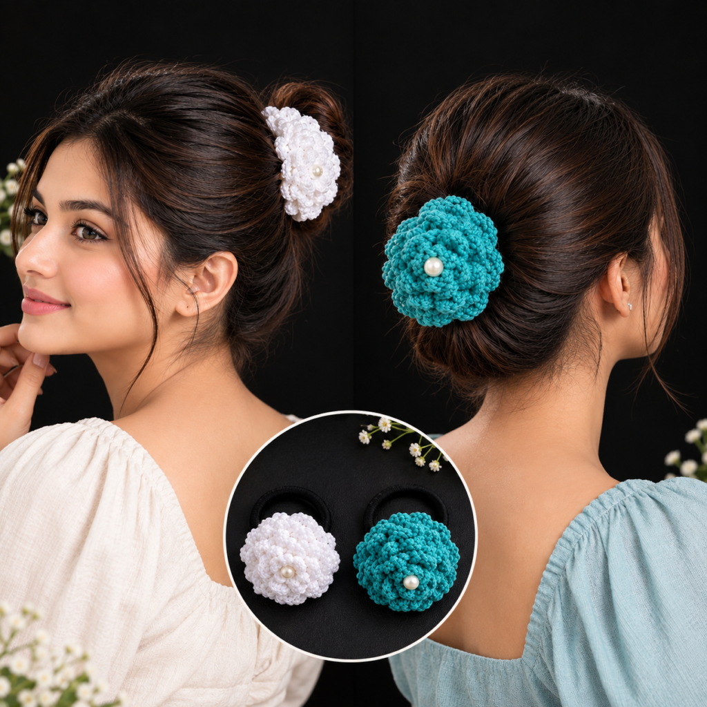 Boho Bloom Crochet Band