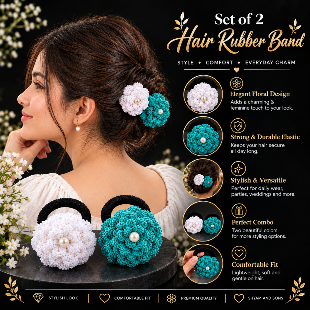 Boho Bloom Crochet Band